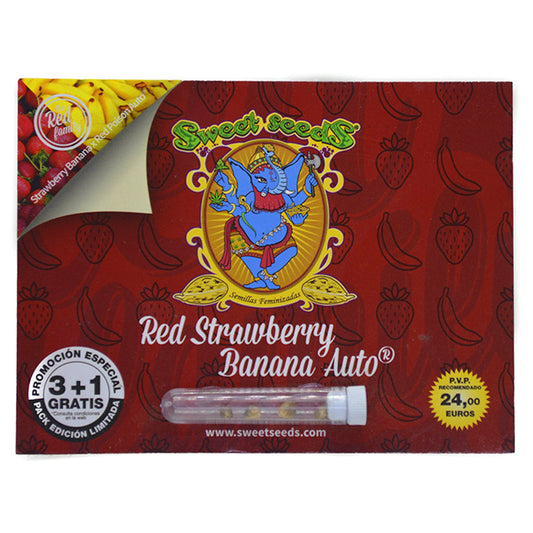 RED STRAWBERRY BANANA AUTO X3 +1 SWEET SEEDS