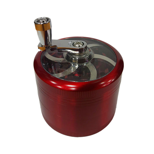 MOLEDOR MANIVELA 63MM ROJO 4 pisos